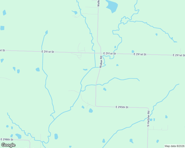 map of restaurants, bars, coffee shops, grocery stores, and more near 23109 East 291st Street in Harrisonville