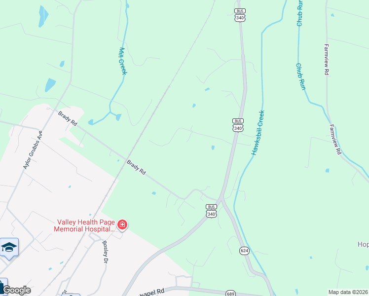 map of restaurants, bars, coffee shops, grocery stores, and more near 467 Vista View Road in Stanley