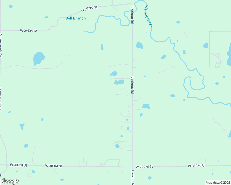 map of restaurants, bars, coffee shops, grocery stores, and more near 29870 Lookout Road in Paola