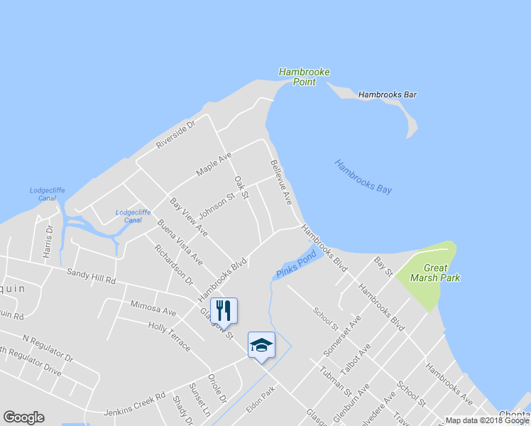 map of restaurants, bars, coffee shops, grocery stores, and more near 12 Bay Heights Avenue in Cambridge