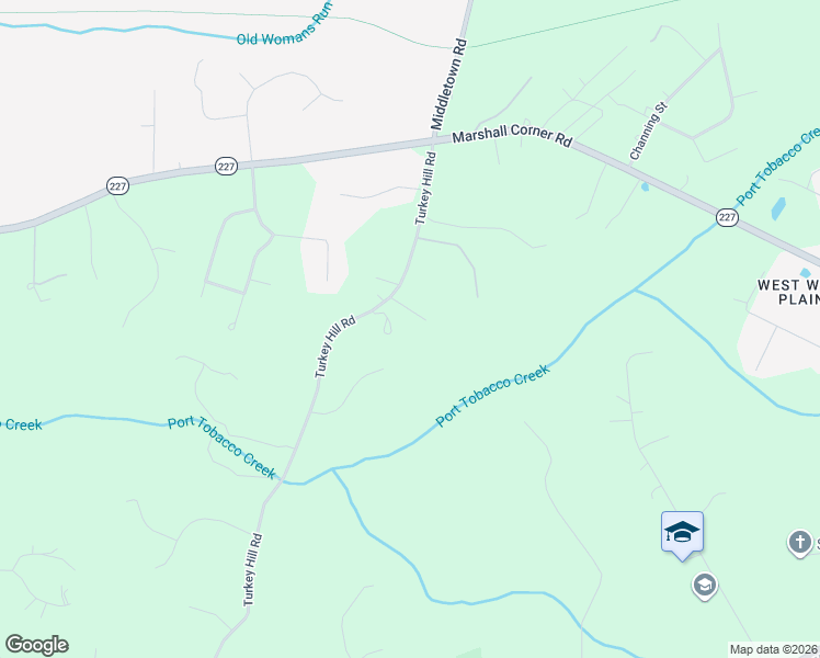 map of restaurants, bars, coffee shops, grocery stores, and more near 4534 Pleasant Drive in La Plata