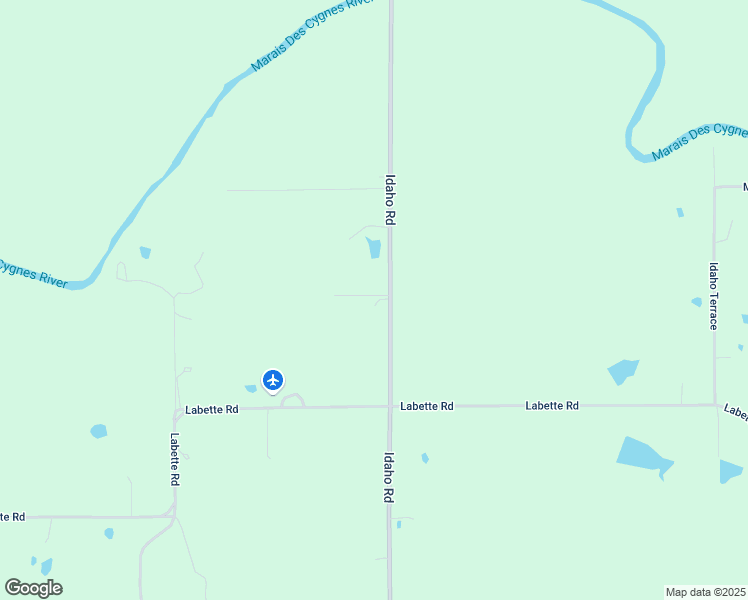 map of restaurants, bars, coffee shops, grocery stores, and more near 2800 Idaho Road in Ottawa