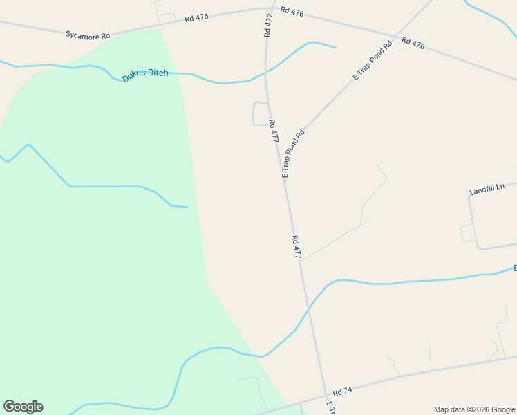 map of restaurants, bars, coffee shops, grocery stores, and more near 28838 East Trap Pond Road in Laurel