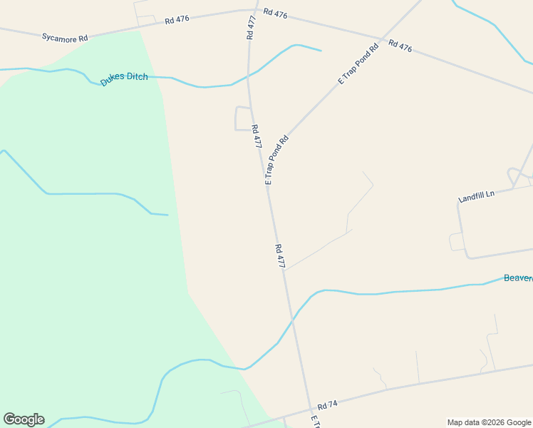 map of restaurants, bars, coffee shops, grocery stores, and more near 28838 East Trap Pond Road in Laurel