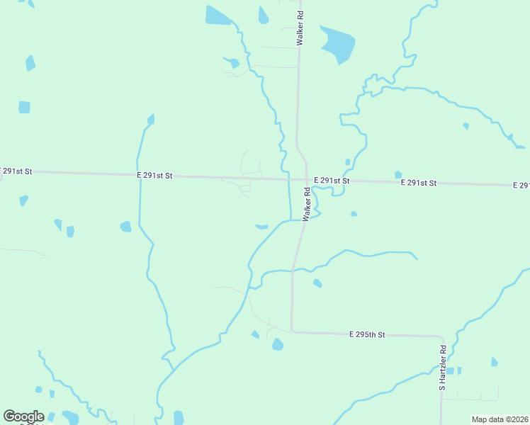 map of restaurants, bars, coffee shops, grocery stores, and more near 23109 East 291st Street in Harrisonville
