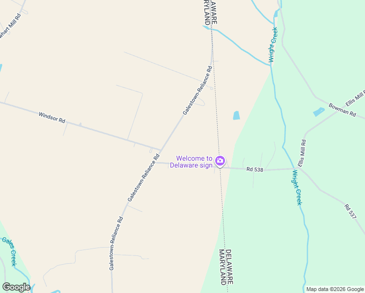 map of restaurants, bars, coffee shops, grocery stores, and more near 6108 Delaware Line Road in Seaford