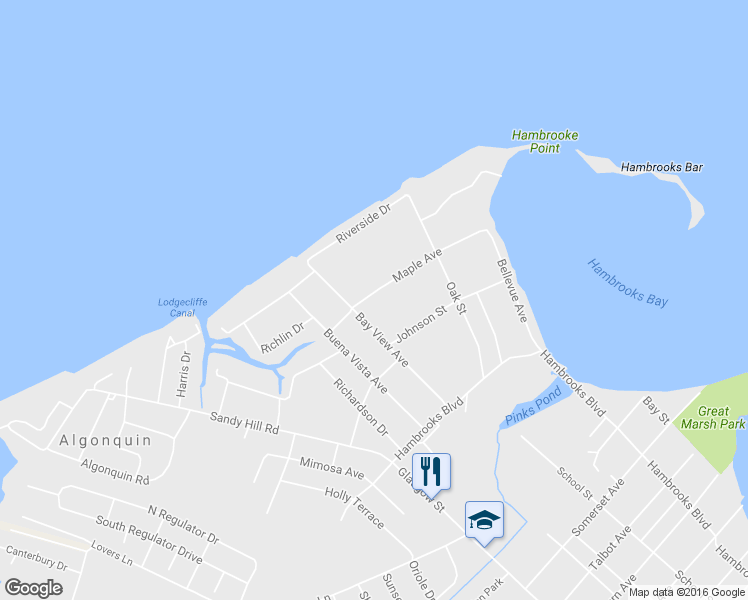 map of restaurants, bars, coffee shops, grocery stores, and more near 202 Maple Avenue in Cambridge