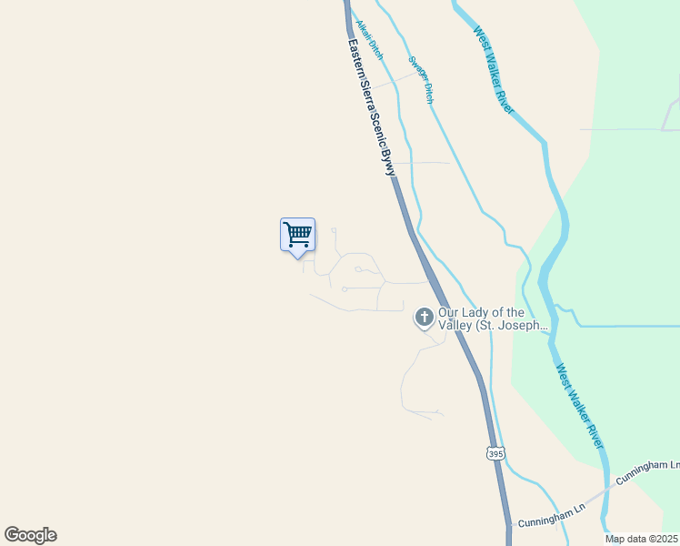 map of restaurants, bars, coffee shops, grocery stores, and more near 801-803 Champagne Place in Coleville