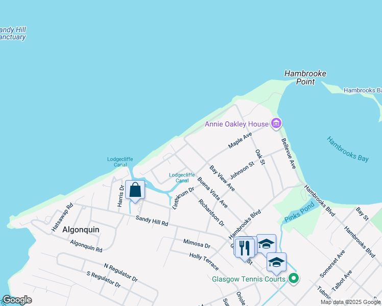 map of restaurants, bars, coffee shops, grocery stores, and more near 206 Bay View Avenue in Cambridge