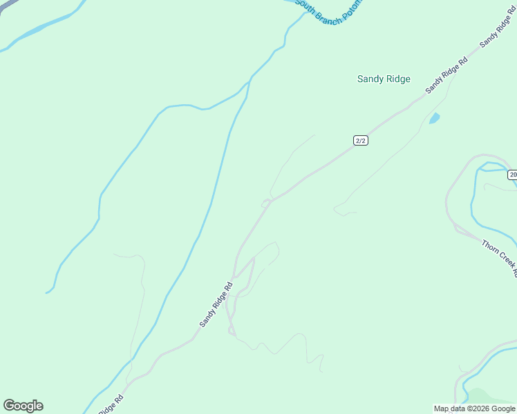 map of restaurants, bars, coffee shops, grocery stores, and more near Sandy Ridge Road in Brandywine