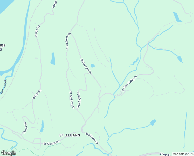 map of restaurants, bars, coffee shops, grocery stores, and more near 223 Saint Georges Drive in Franklin County