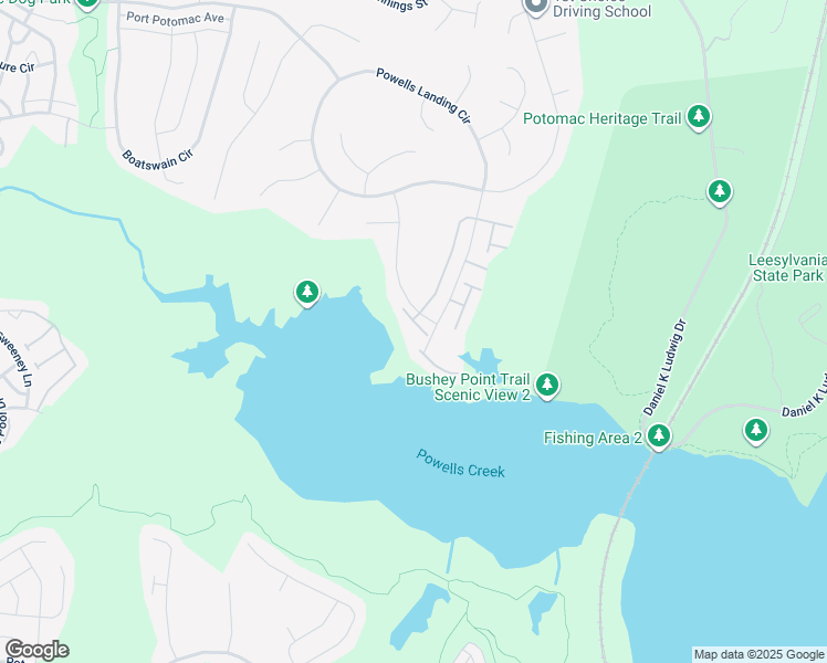 map of restaurants, bars, coffee shops, grocery stores, and more near 1809 Hyden Place in Woodbridge