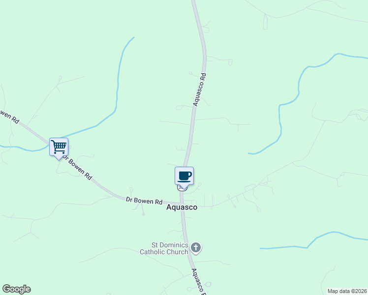 map of restaurants, bars, coffee shops, grocery stores, and more near 21809 Aquasco Road in Aquasco