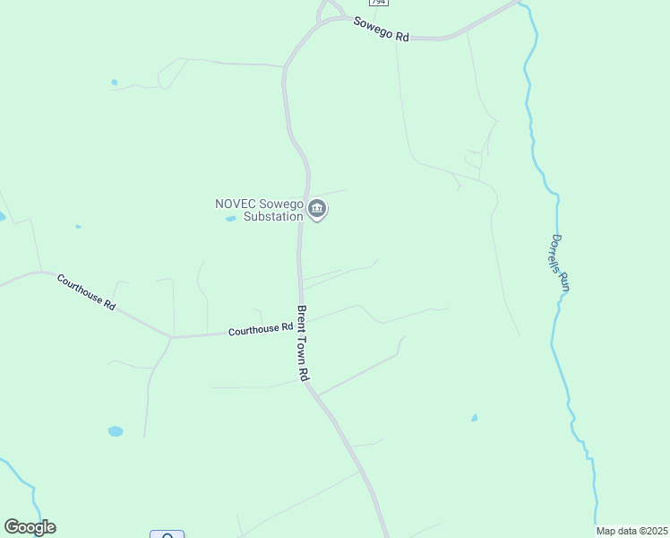 map of restaurants, bars, coffee shops, grocery stores, and more near 10685 Brent Town Road in Catlett