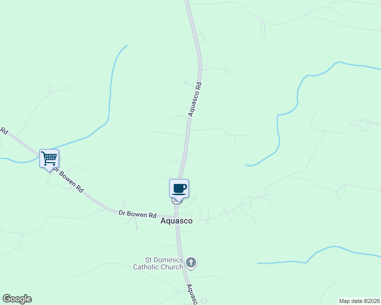 map of restaurants, bars, coffee shops, grocery stores, and more near 21764 Aquasco Road in Aquasco