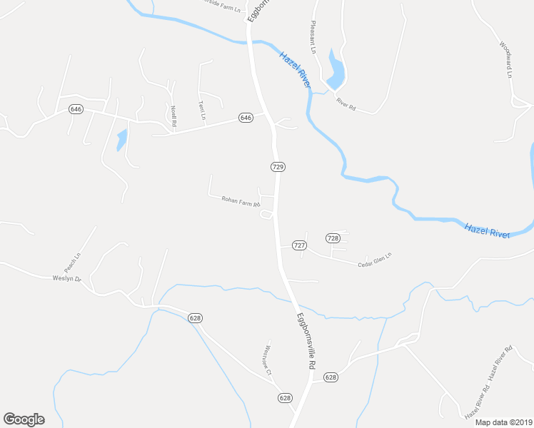 map of restaurants, bars, coffee shops, grocery stores, and more near 8174 Eggbornsville Road in Rixeyville