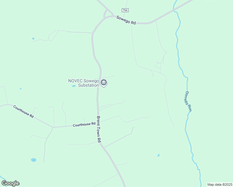map of restaurants, bars, coffee shops, grocery stores, and more near 10685 Brent Town Road in Catlett