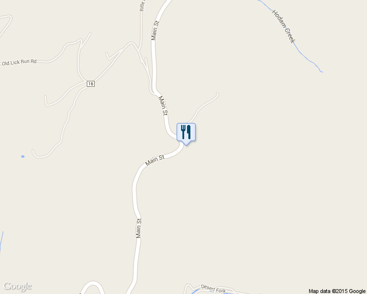 map of restaurants, bars, coffee shops, grocery stores, and more near Hacker Valley Road in Hacker Valley