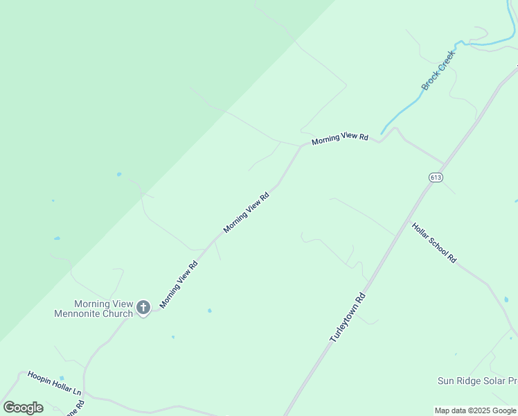 map of restaurants, bars, coffee shops, grocery stores, and more near 10630 Morning View Road in Singers Glen