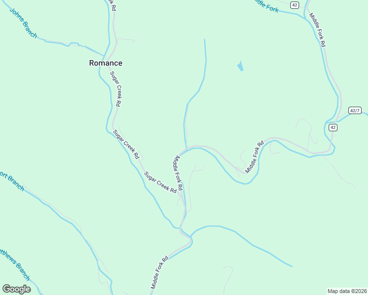 map of restaurants, bars, coffee shops, grocery stores, and more near 4601 Middle Fork Road in Advent