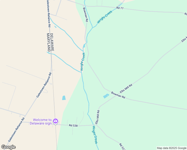 map of restaurants, bars, coffee shops, grocery stores, and more near 3468 Bowman Road in Seaford