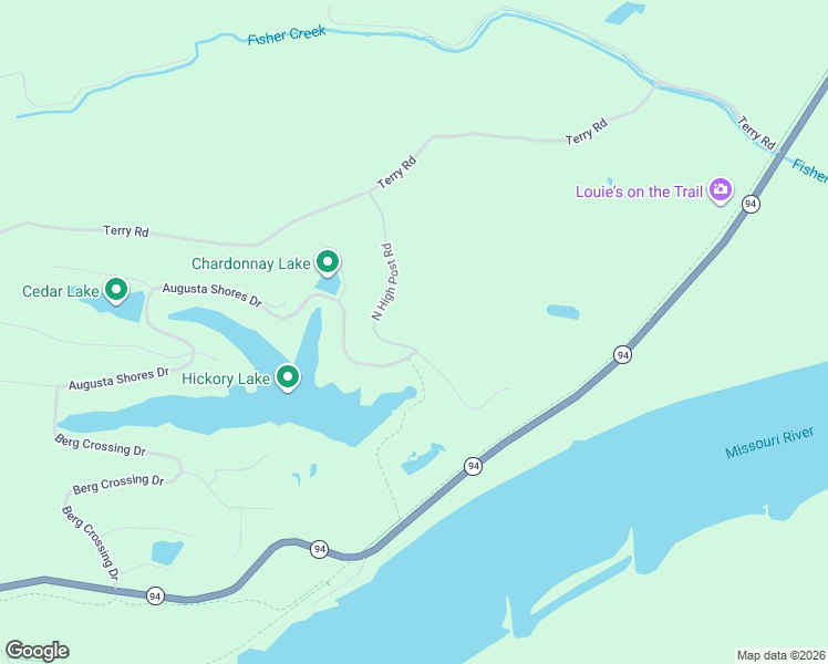 map of restaurants, bars, coffee shops, grocery stores, and more near 600 North High Post Road in Augusta