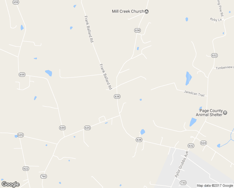 map of restaurants, bars, coffee shops, grocery stores, and more near 5652 Mill Creek Road in Luray