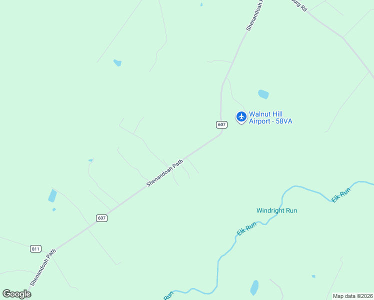 map of restaurants, bars, coffee shops, grocery stores, and more near 10708 Shenandoah Path in Catlett