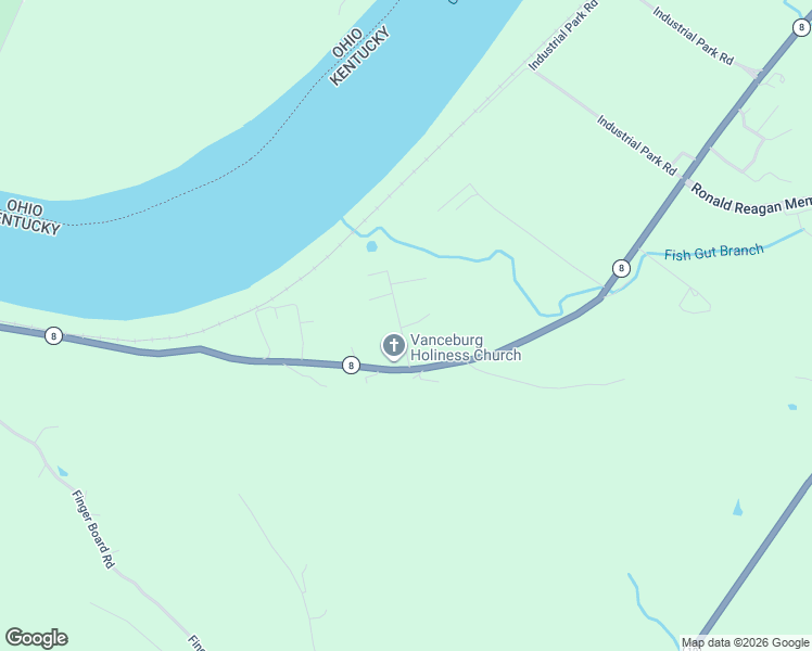 map of restaurants, bars, coffee shops, grocery stores, and more near 20 Echo Hills Apartments in Vanceburg