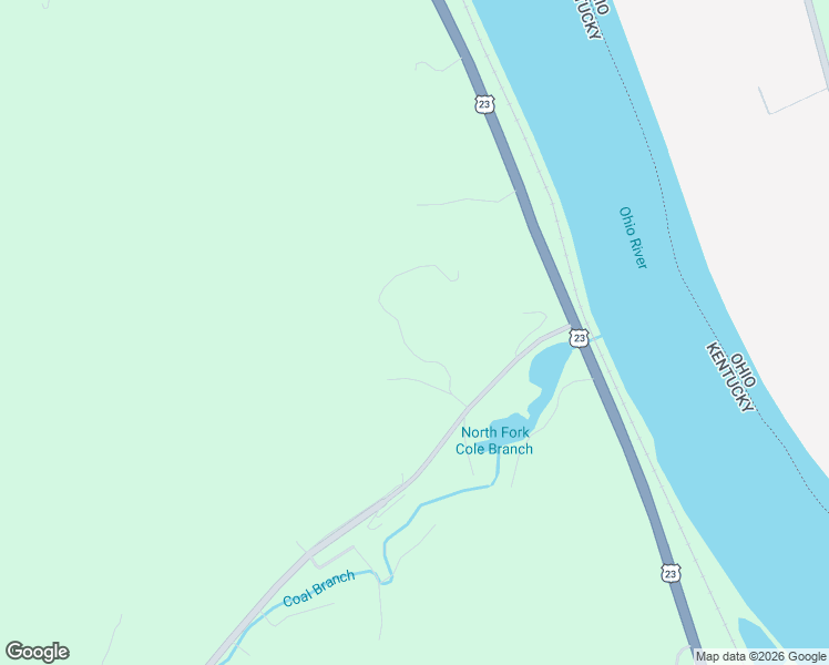 map of restaurants, bars, coffee shops, grocery stores, and more near 118 Tower Road in Greenup County