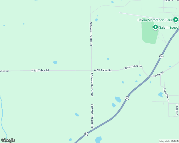 map of restaurants, bars, coffee shops, grocery stores, and more near 3568 West Mount Tabor Road in Salem