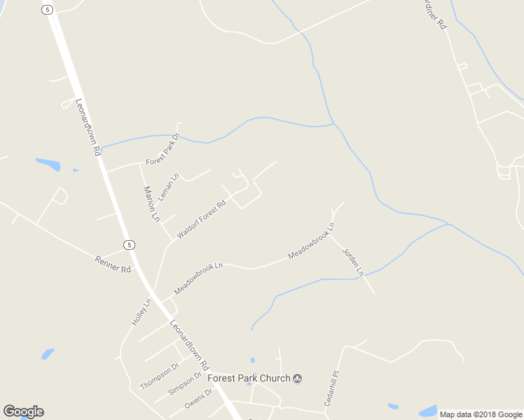 map of restaurants, bars, coffee shops, grocery stores, and more near 12975 Waldorf Forest Road in Waldorf