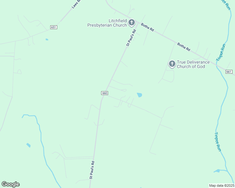 map of restaurants, bars, coffee shops, grocery stores, and more near 8030 Tackett Lane in Bealeton