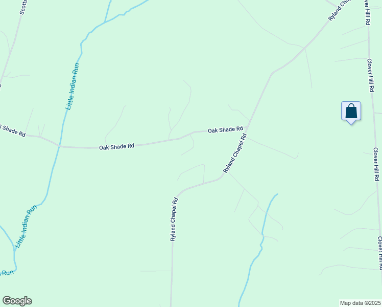 map of restaurants, bars, coffee shops, grocery stores, and more near 18282 Oak Shade Road in Jeffersonton