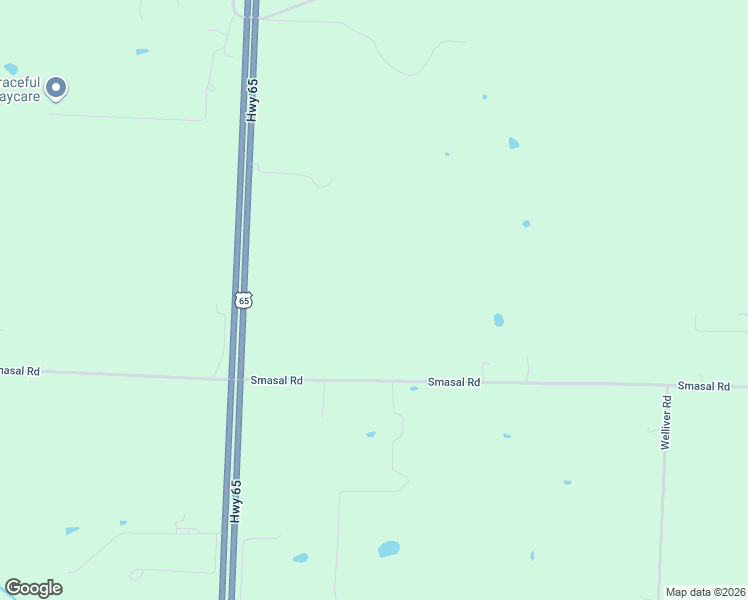 map of restaurants, bars, coffee shops, grocery stores, and more near 23310 Smasal Road in Sedalia