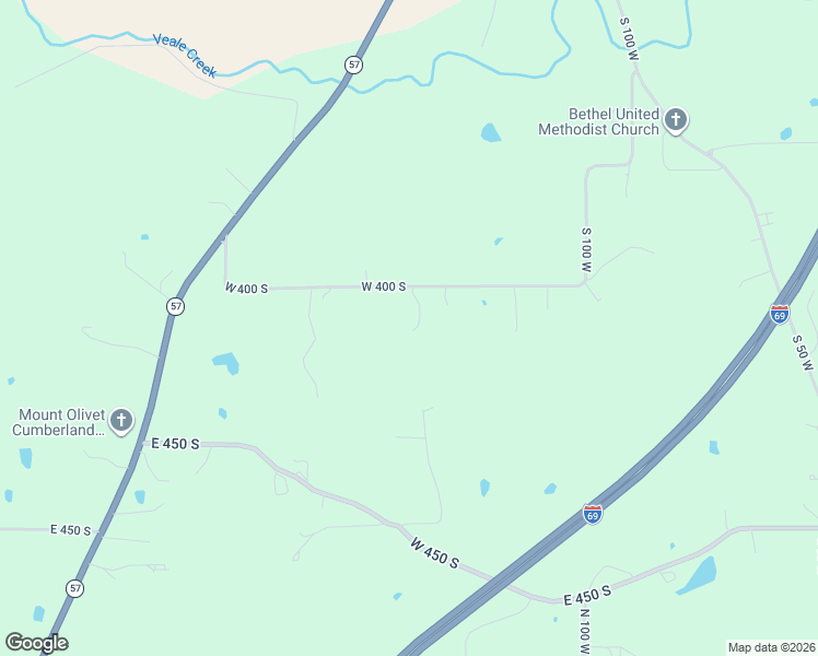 map of restaurants, bars, coffee shops, grocery stores, and more near 1453 West 400 South in Washington