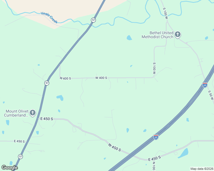 map of restaurants, bars, coffee shops, grocery stores, and more near 1453 West 400 South in Washington