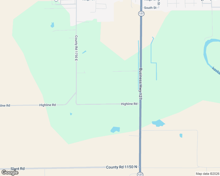 map of restaurants, bars, coffee shops, grocery stores, and more near 17789 Highline Road in Carlyle