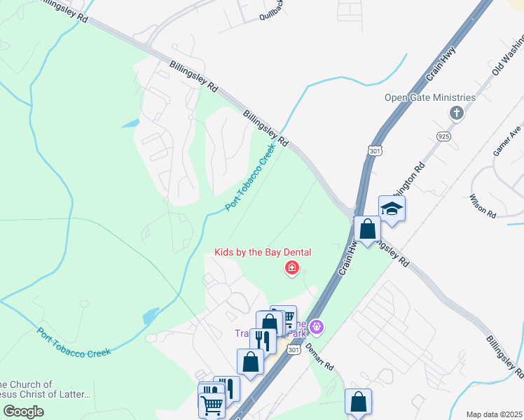 map of restaurants, bars, coffee shops, grocery stores, and more near 4180 Park Avenue in White Plains