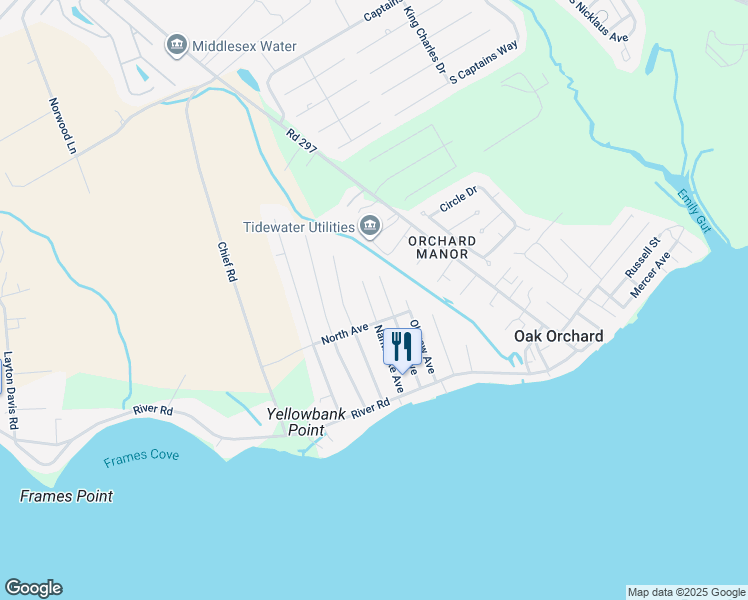map of restaurants, bars, coffee shops, grocery stores, and more near 28397 Nanticoke Avenue in Millsboro