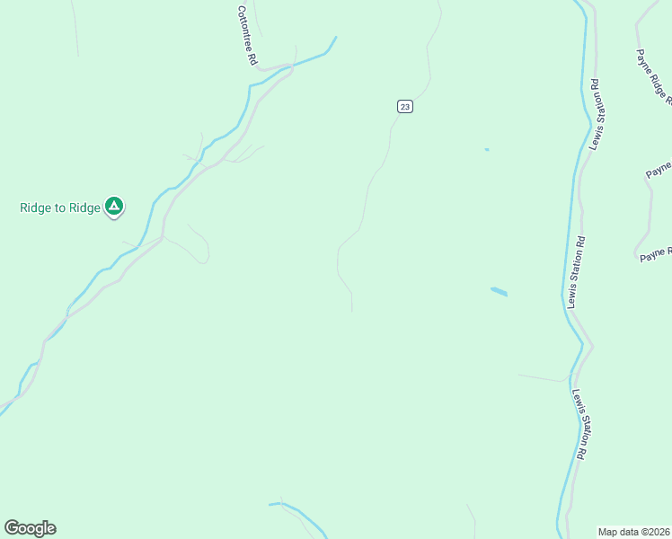 map of restaurants, bars, coffee shops, grocery stores, and more near County Route 23 in Clendenin