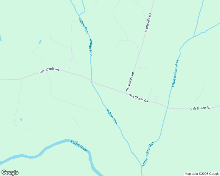 map of restaurants, bars, coffee shops, grocery stores, and more near Oak Shade Road in Rixeyville