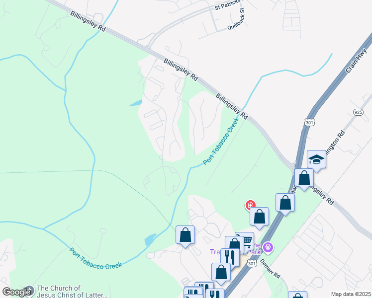 map of restaurants, bars, coffee shops, grocery stores, and more near 4156 Stratton Place in White Plains