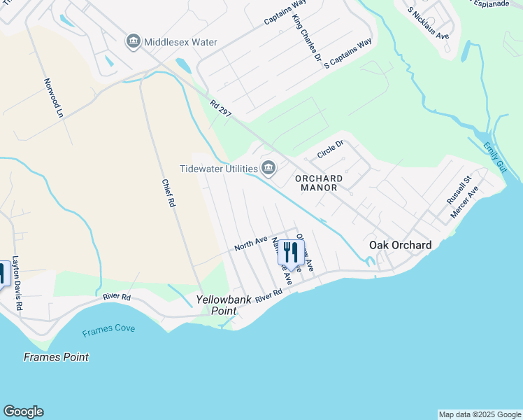 map of restaurants, bars, coffee shops, grocery stores, and more near 28374 Nanticoke Avenue in Millsboro