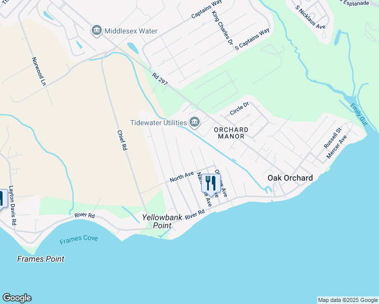 map of restaurants, bars, coffee shops, grocery stores, and more near 28374 Nanticoke Avenue in Millsboro