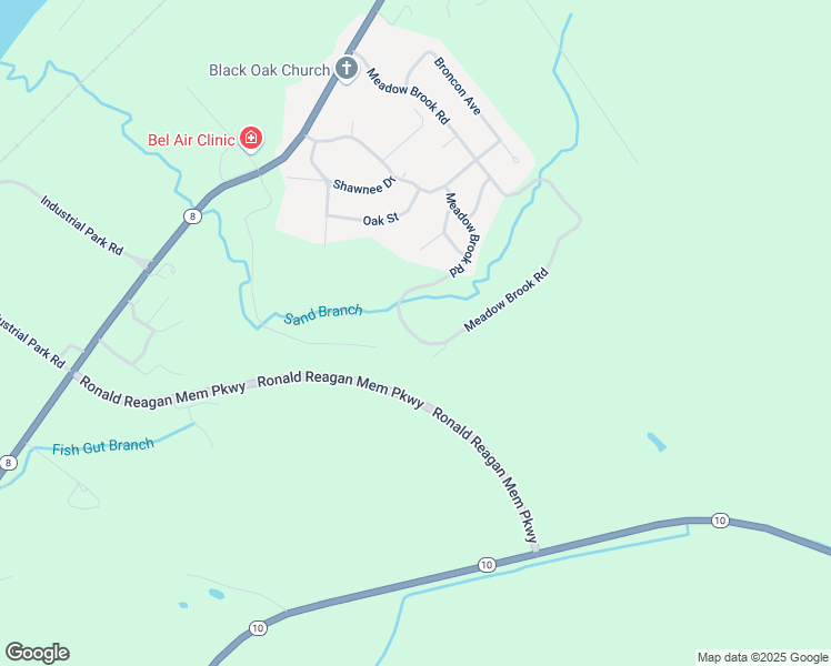 map of restaurants, bars, coffee shops, grocery stores, and more near Meadow Brook Road in Vanceburg