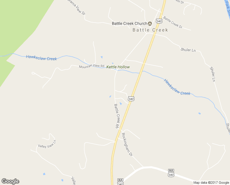 map of restaurants, bars, coffee shops, grocery stores, and more near 857 Battle Creek Road in Stanley