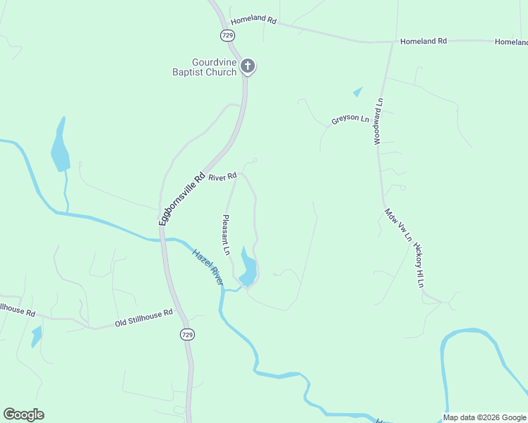 map of restaurants, bars, coffee shops, grocery stores, and more near 10277 River Road in Rixeyville