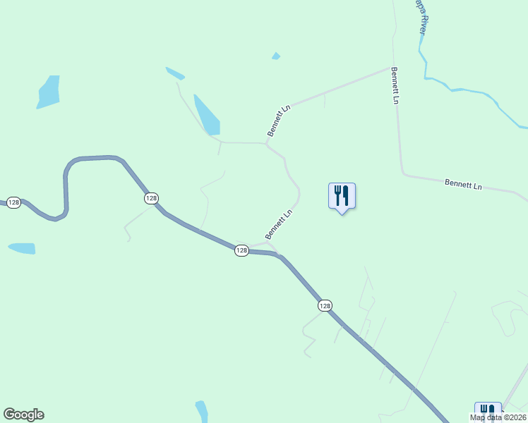 map of restaurants, bars, coffee shops, grocery stores, and more near 1128 Bennett Lane in Calistoga