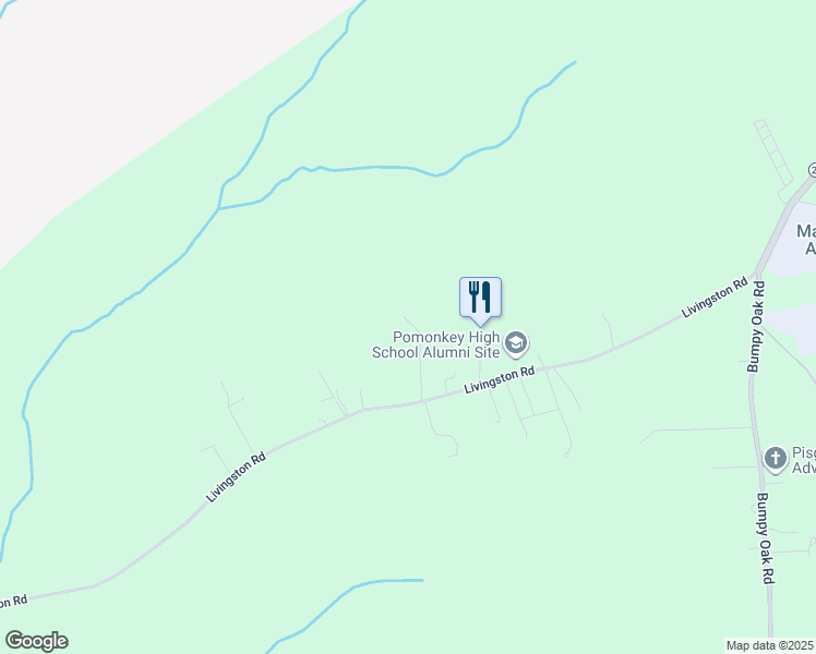 map of restaurants, bars, coffee shops, grocery stores, and more near 6345 Barrett Smith Place in Indian Head